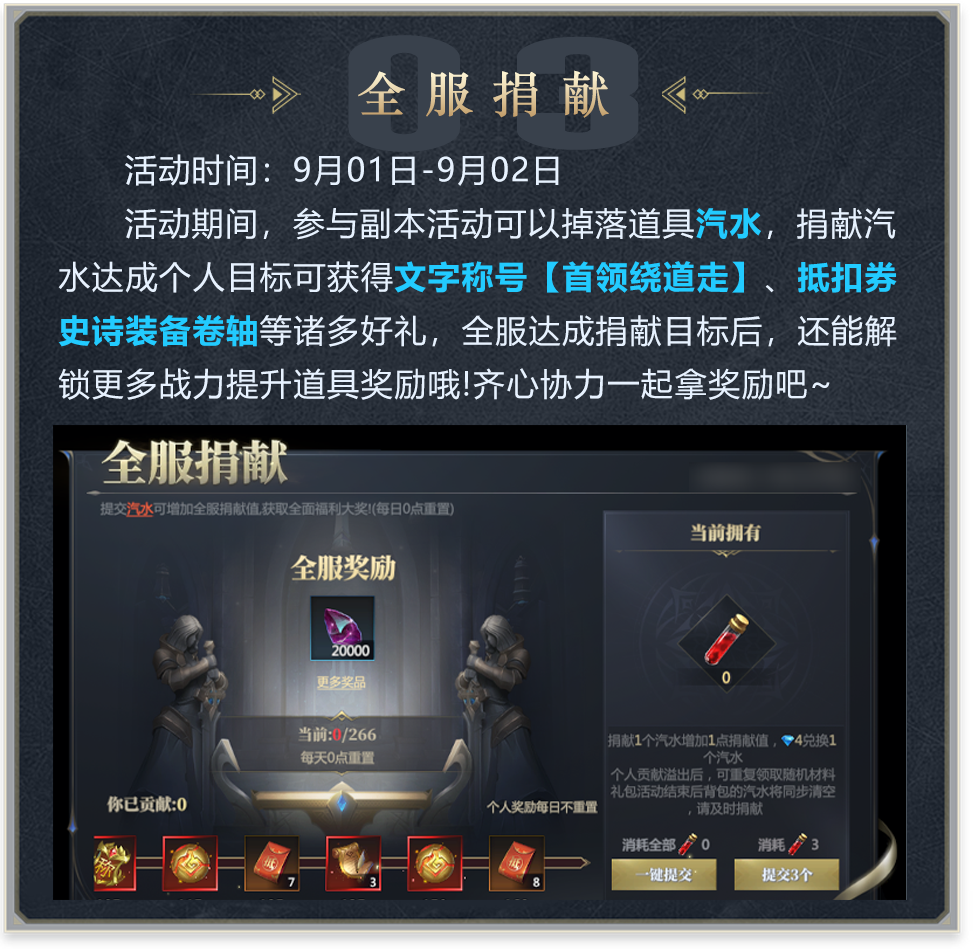 神火大陆活动奖励预览