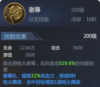 谢幕