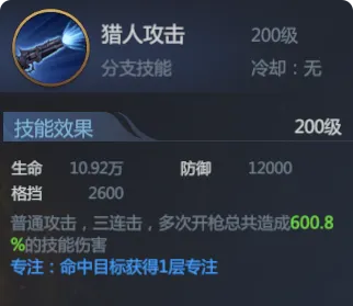 猎人攻击